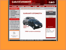 Tablet Screenshot of garantiotomotiv.com